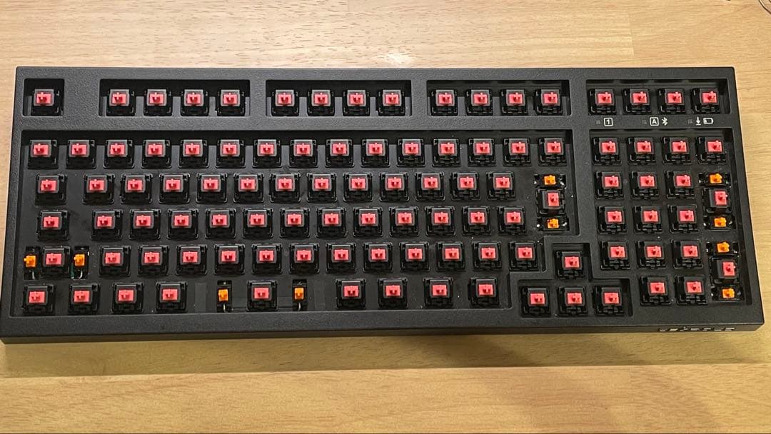 (おまけアリ)LEOPOLD FC980MBT日本語配列 静音赤軸