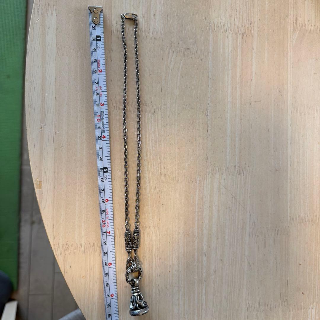 シルバーネックレス　レナードカムホート