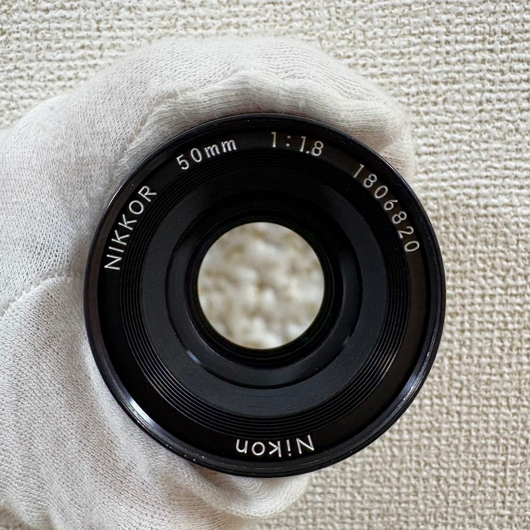 NIKKOR 50mm f/1.8 レンズ　ニコン　Nikon