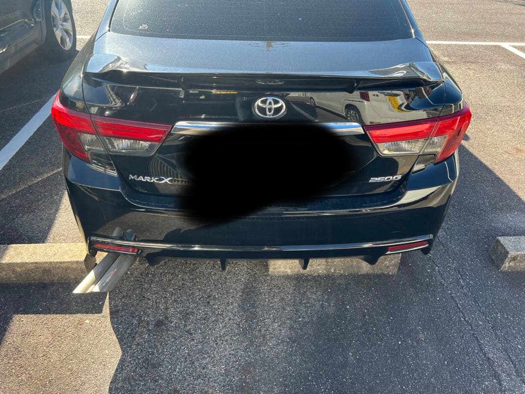 マークxワンオフリアピースマフラー