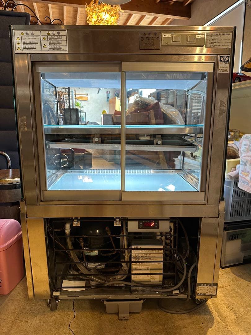 エウレカレントン　大和冷機 業務用 小型 対面 冷蔵 ショーケース