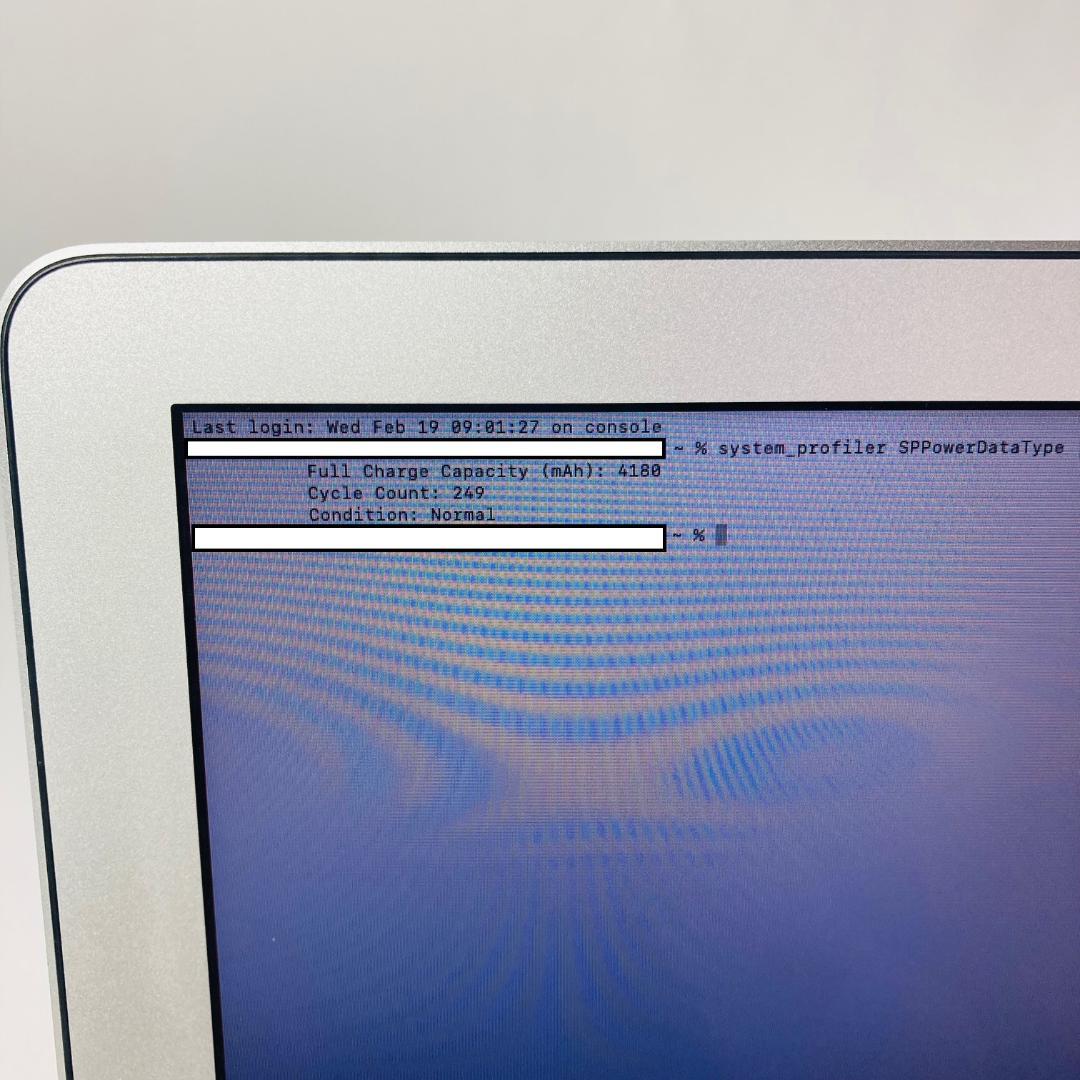 MacBook本体 MacBook Air A1465 i5 4GB SSD256GB