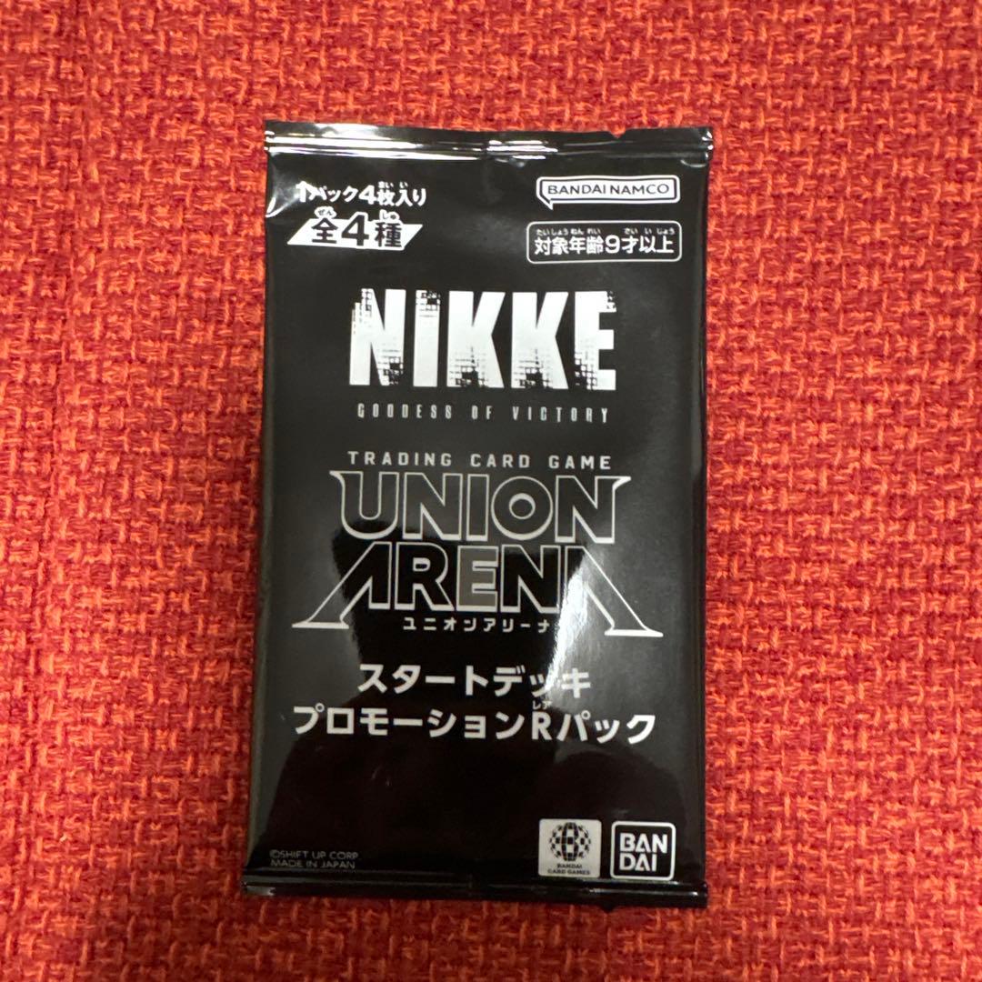 ユニオンアリーナ　ニケ　NIKKE スタートデッキ　プロモパック　未開封　紅蓮
