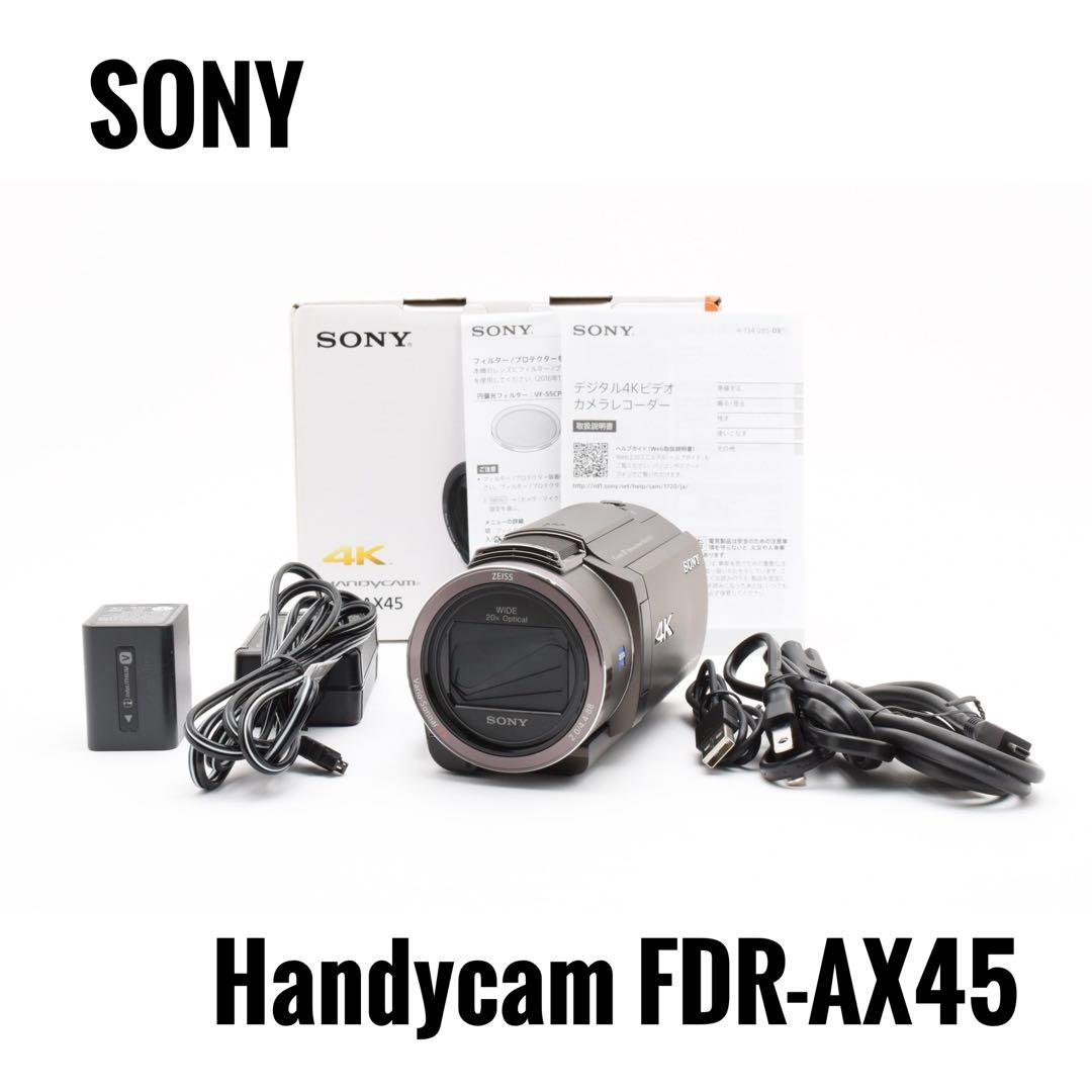 【未使用】ソニー SONY 4K Handycam FDR-AX45