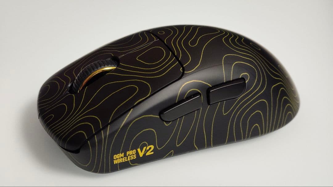 マウス・トラックボール WAIZOWL OGM PRO WIRELESS V2 TYPO BLACK