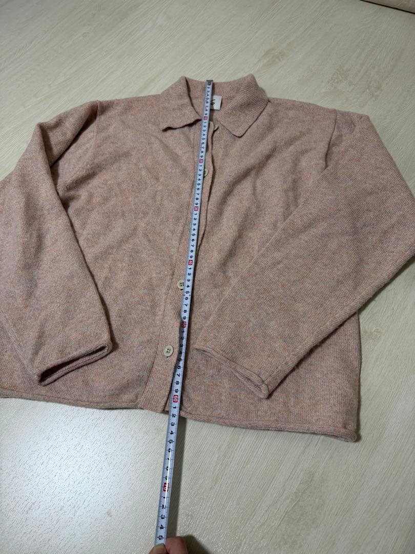 roku 6 ニットカーディガン　グローブ付き