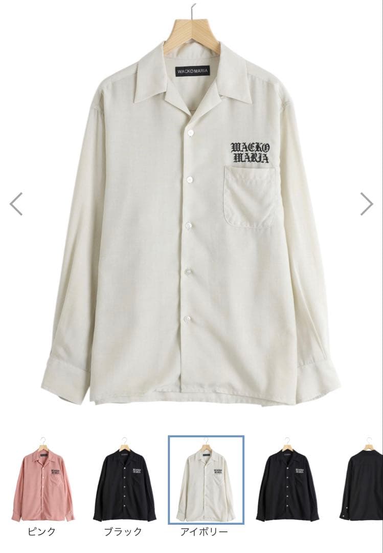 ワコマリア25FW 50sシャツ　L