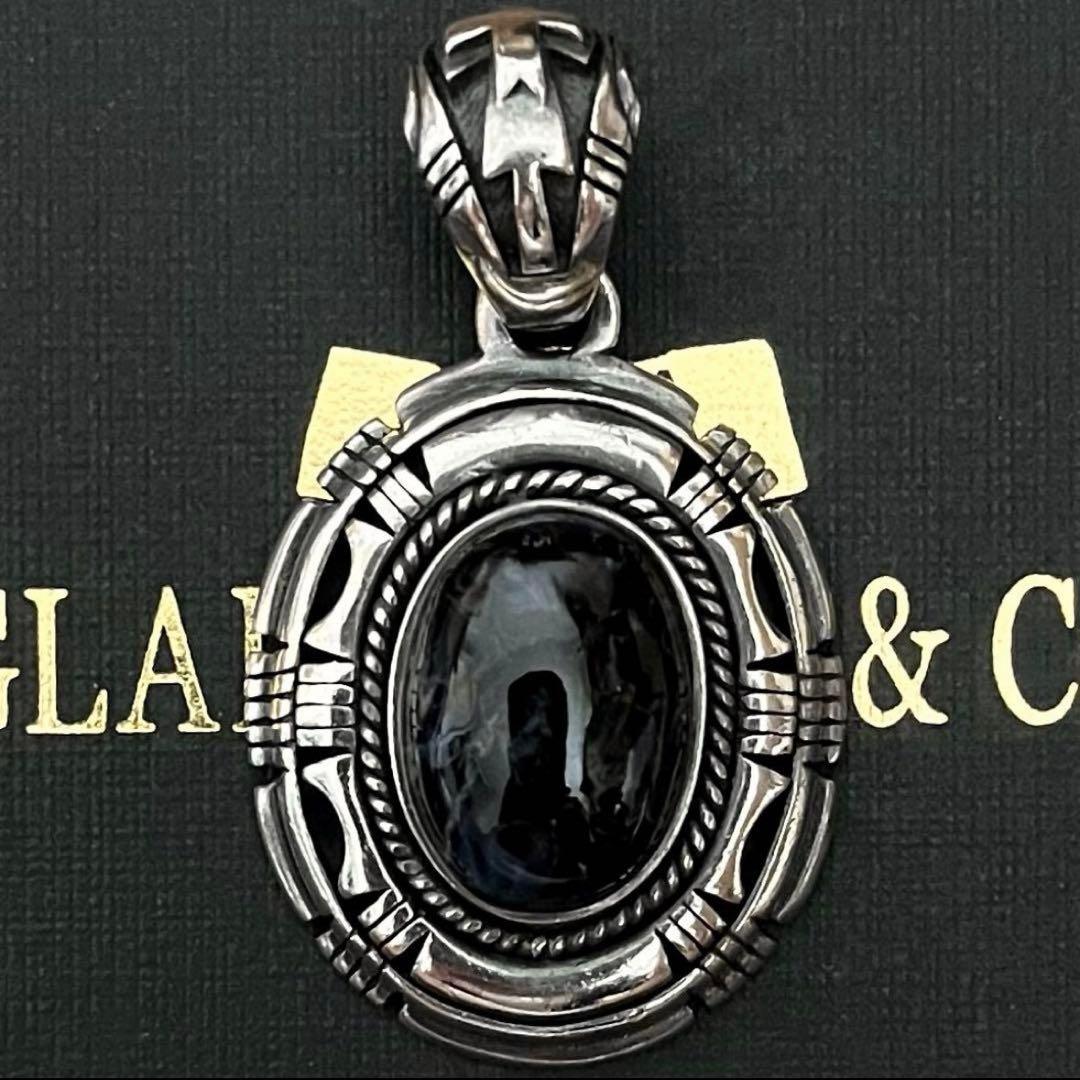 【美品❗️】 SAAD ペンダント ピーターサイト 天然石 ターコイズ