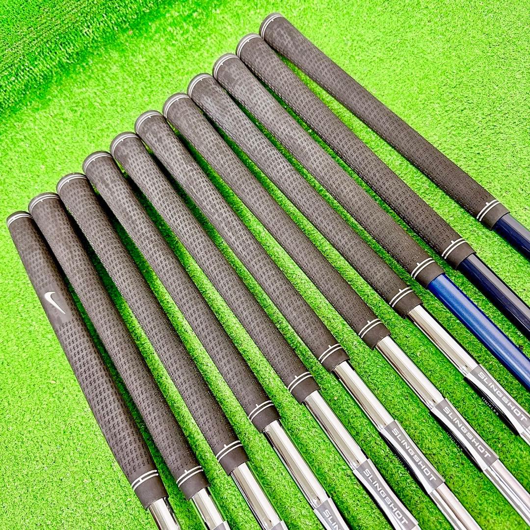 美品☆ ナイキ スリングショット メンズ ゴルフクラブ 11本フルセット
