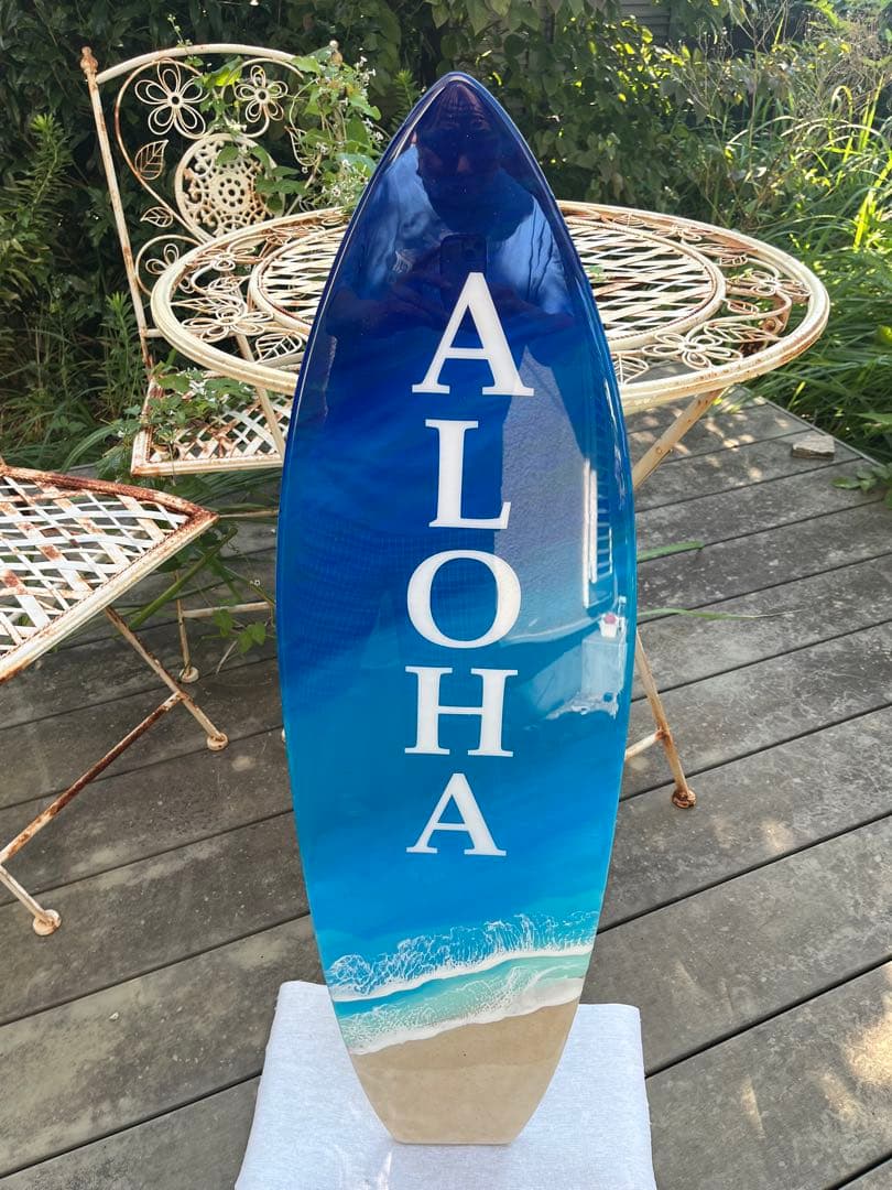 レジンアート海(サーフボード、訳あり)