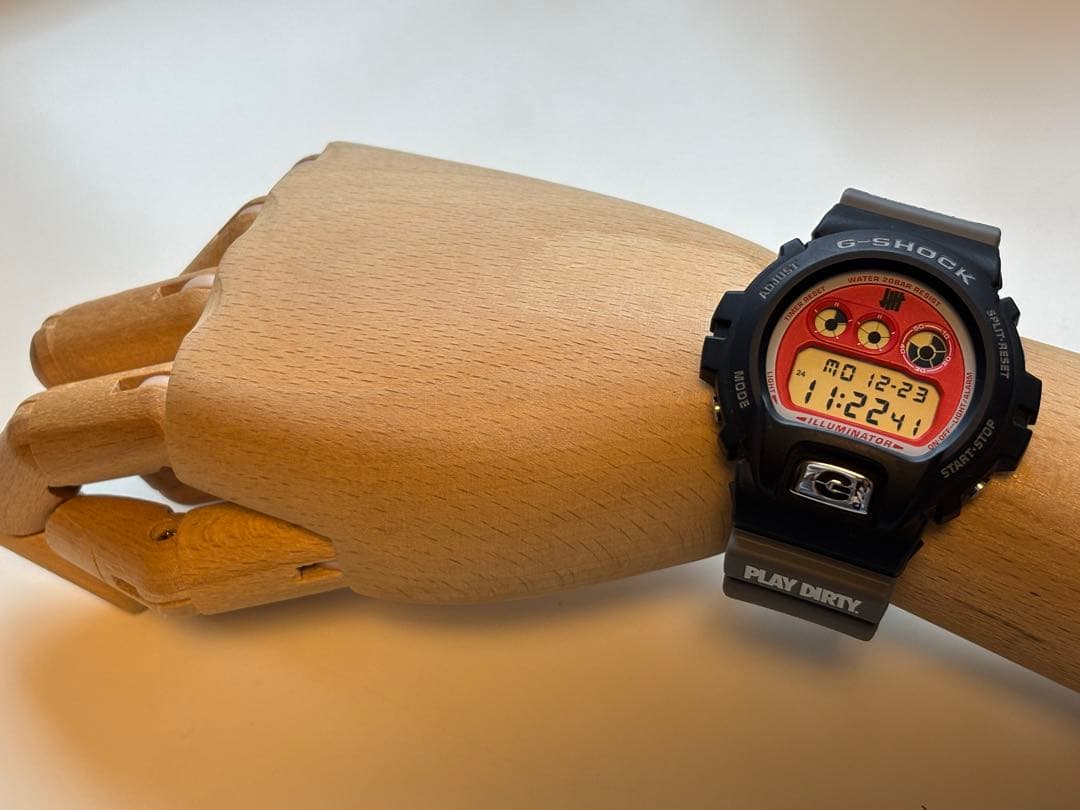 コラボ/G-SHOCK/DW-6900/限定/UNDEFEATED/別注/時計