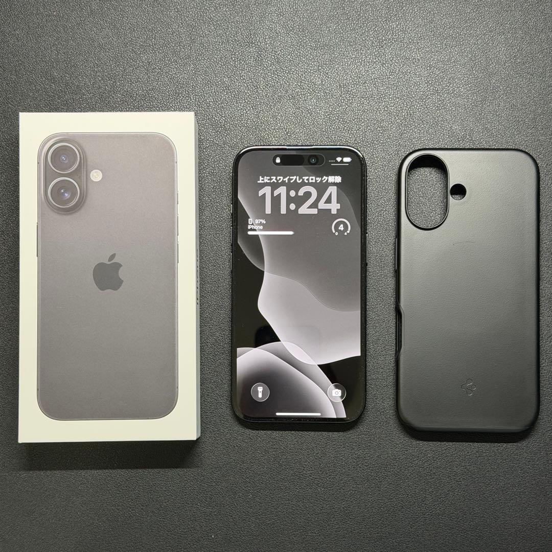 Apple iPhone16 ブラック 128GB