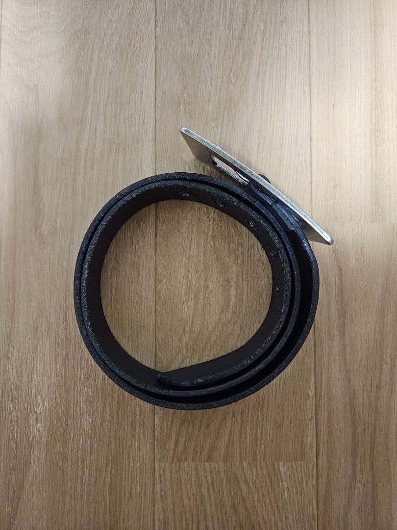 【DOLCE&GABBANA】レザーベルト　ブラック