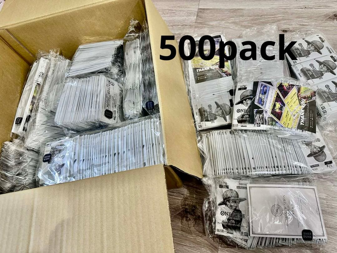 ワンピースカード3周年!トレジャーキャンペーン プロモ　500パック