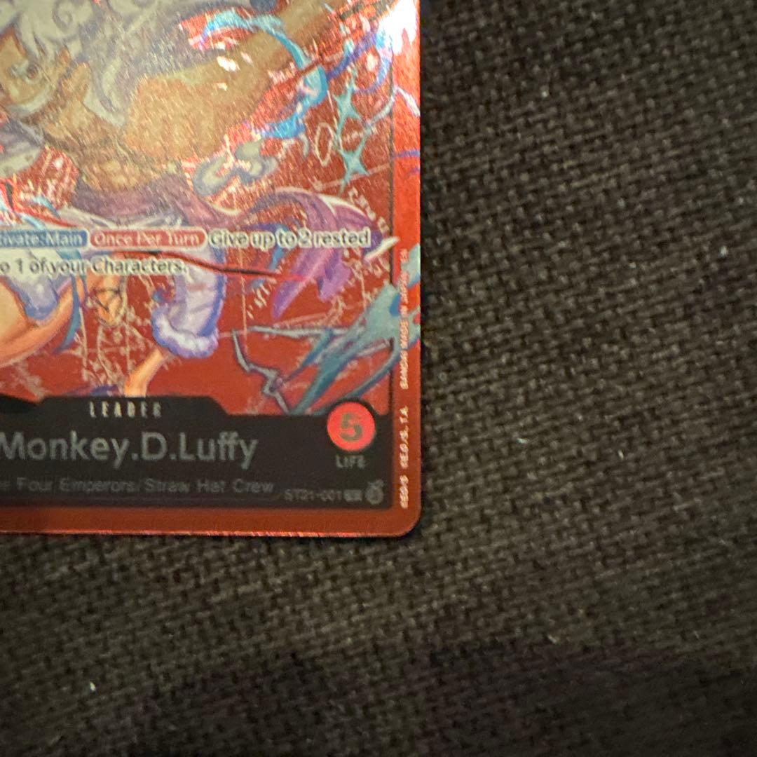 英語版ワンピースカード　ルフィ　ニカ　Monkey.D.Luffy