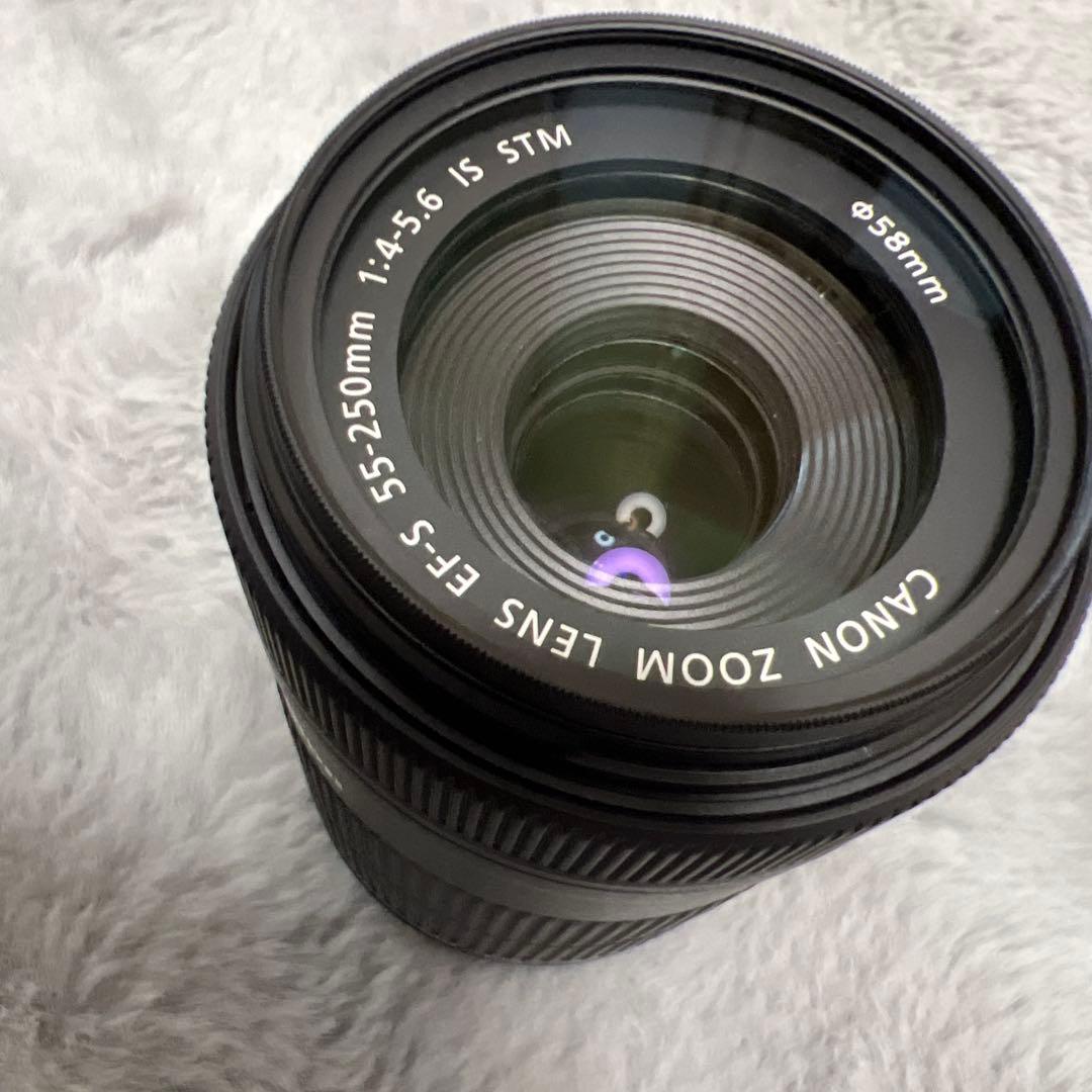 美品 Canon EF-S 55-250mm f/4-5.6 IS STM