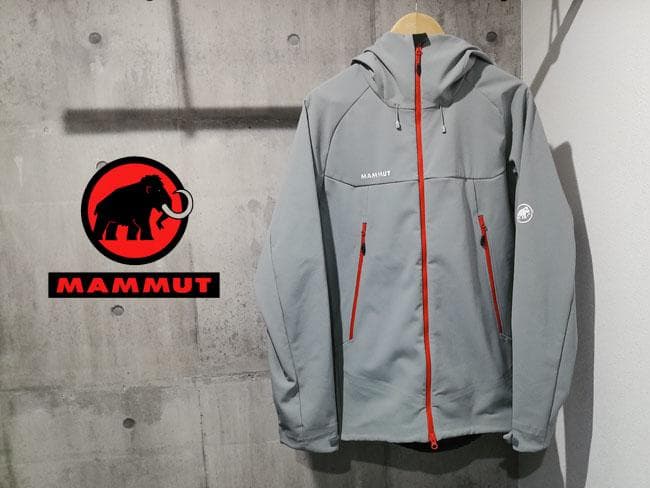 美品24FWマムート ウィンターフィールド ソフトシェルフード ジャケット2XL