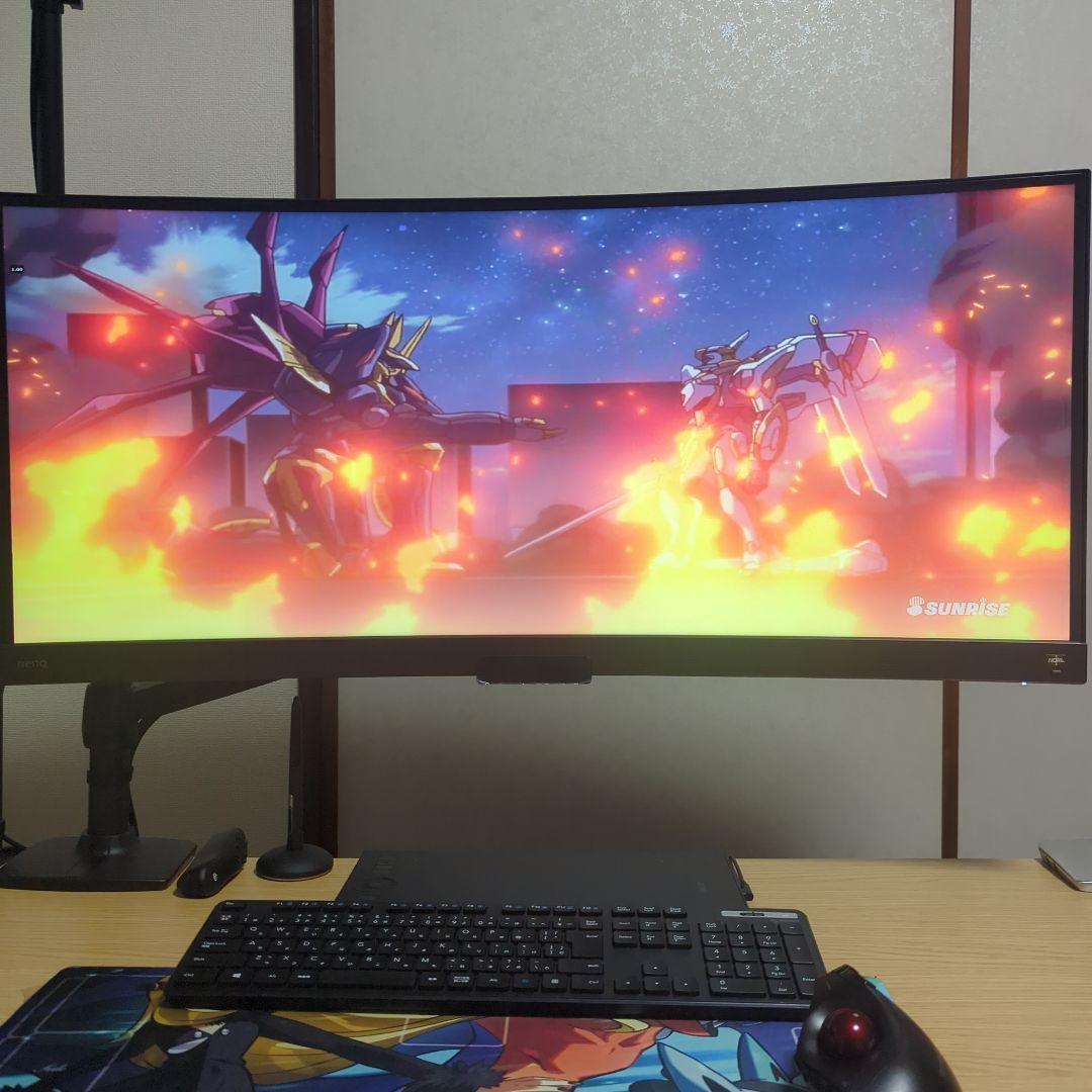 BenQ EW3880R 37.5インチ 湾曲ウルトラワイドモニター