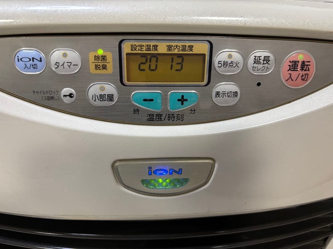 プロフ必読！送料込！気化筒新品交換済み！コロナ4.6kw石油ファンヒーター