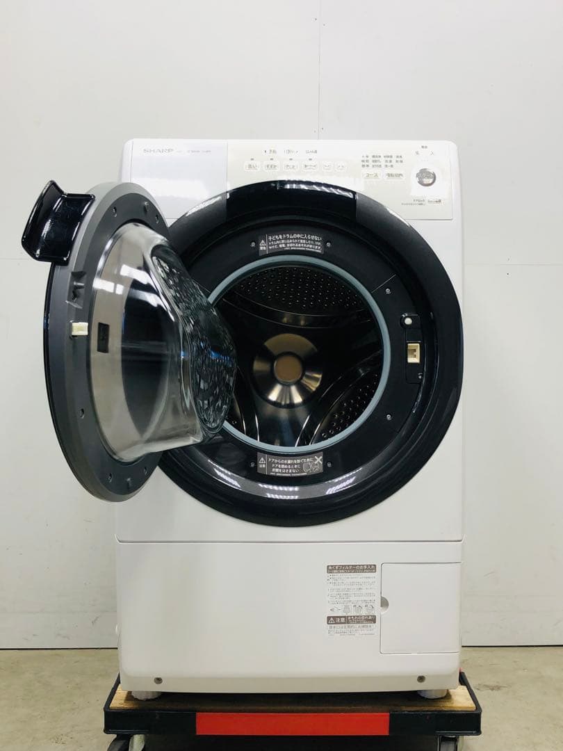 ES-S7F 3ヶ月保証21年安心分解洗浄マンション左開きドラム式洗濯乾燥機