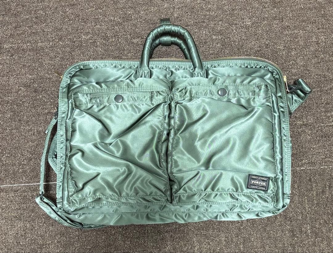 【美品】PORTER TANKER 3WAY DOCUMENT BAG