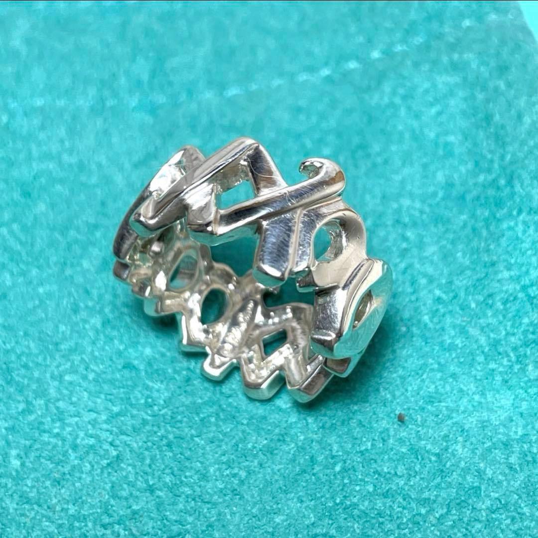 TIFFANY&Co.ティファニー　ラブ&キスリング　12号