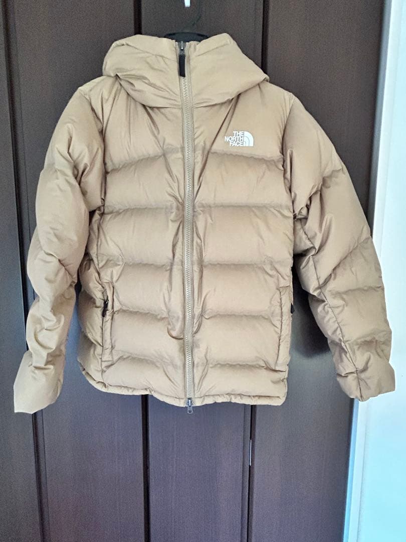 THE NORTH FACE ベージュ ビレイヤーパーカー ダウンジャケット S