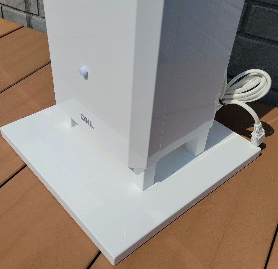 DNL 空気清浄機 スタンド型 ホワイト インフルエンザ予防 除菌