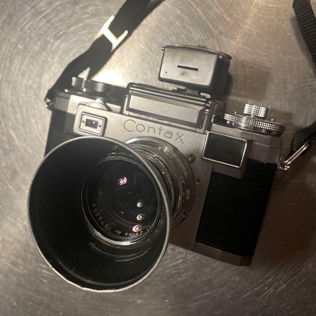 【ジャンク品】Contax カメラ レンズ　sonner1:1.5f=50mm