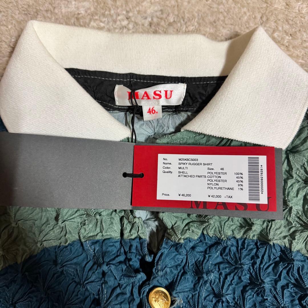 トップス MASU 25ss Spiky Rugger Shirt multi 46