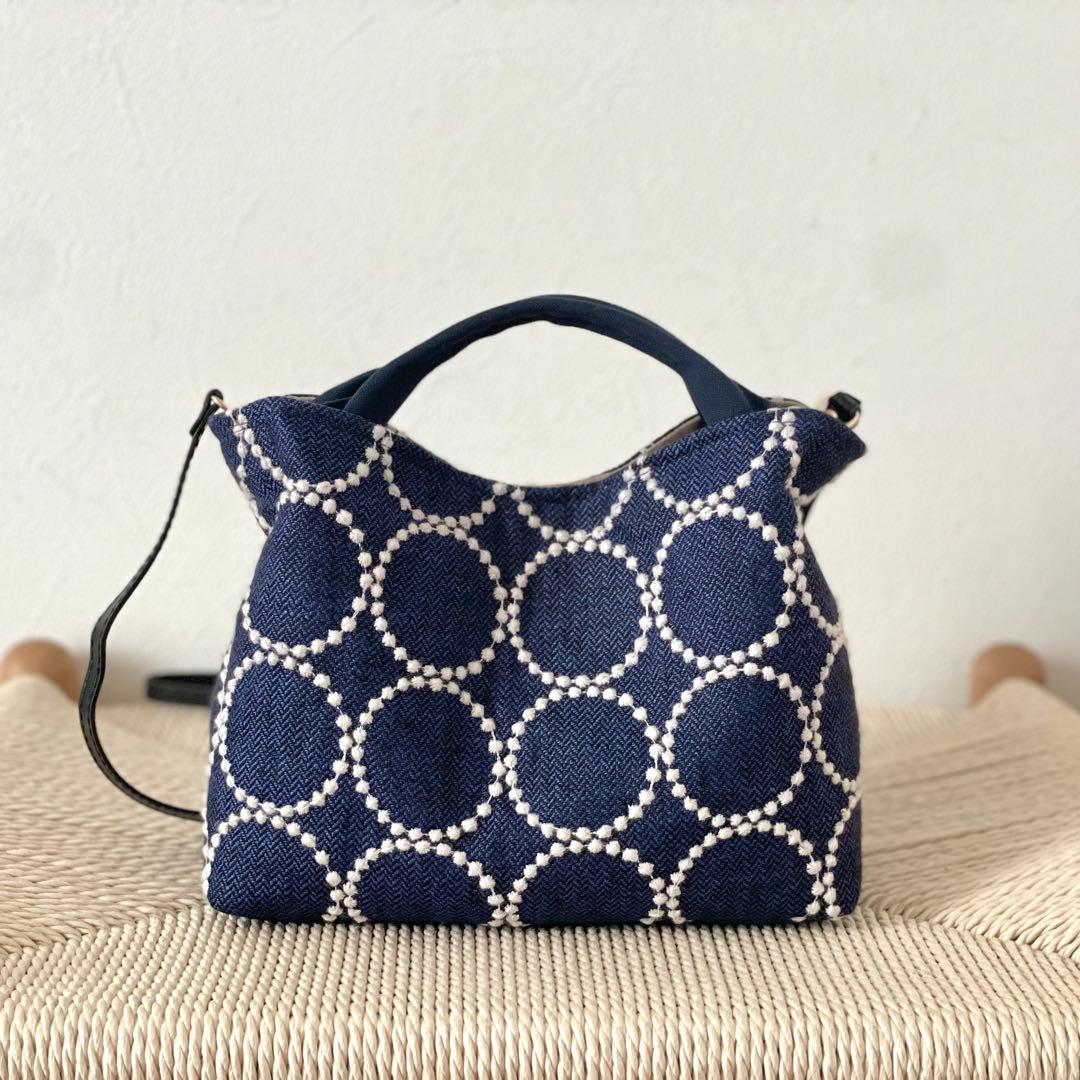 ⚮̈ミナペルホネン　tambourine ヌッピバッグＳ