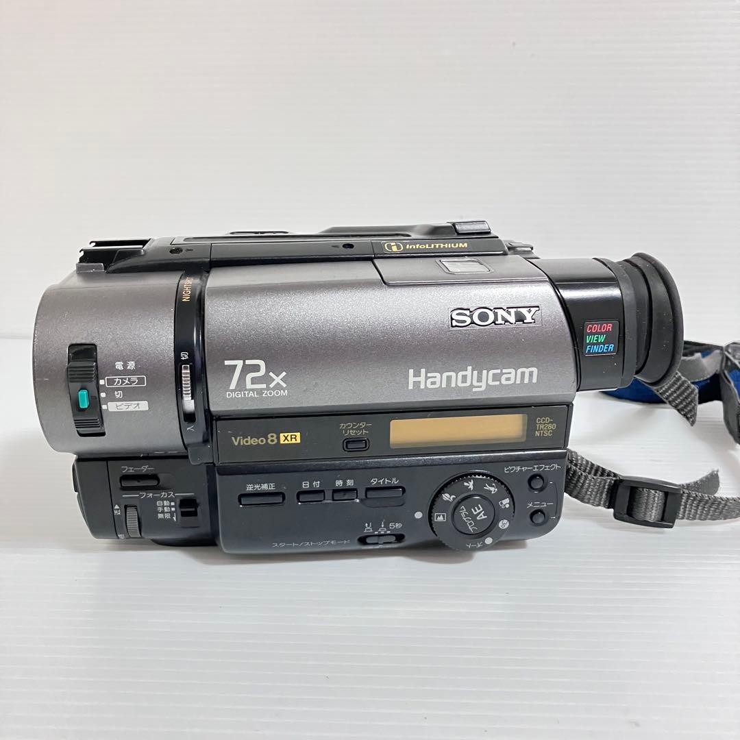 ビデオカメラ SONY VideoHi8 Handycam CCD-TR280