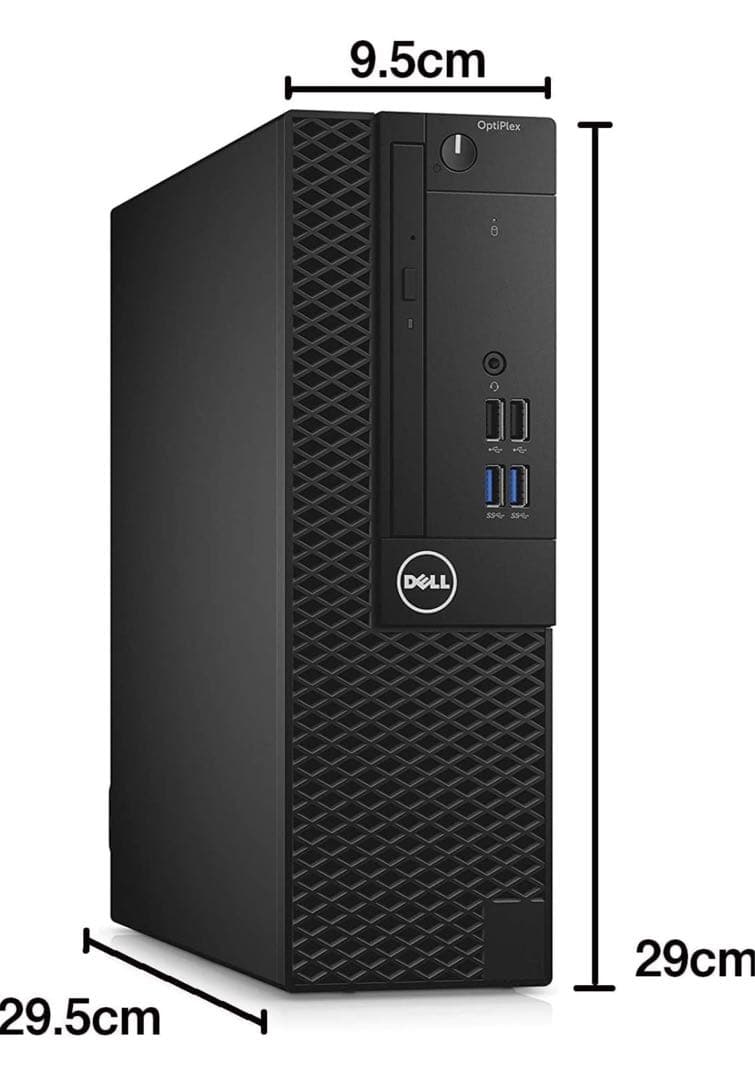 Dell OptiPlex デスクトップPC&LogicoolBTキーボード付き