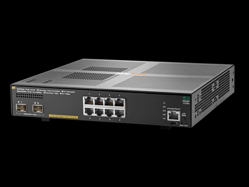 Aruba 2930F 8G PoE+ 2SFP+ JL258A　新品