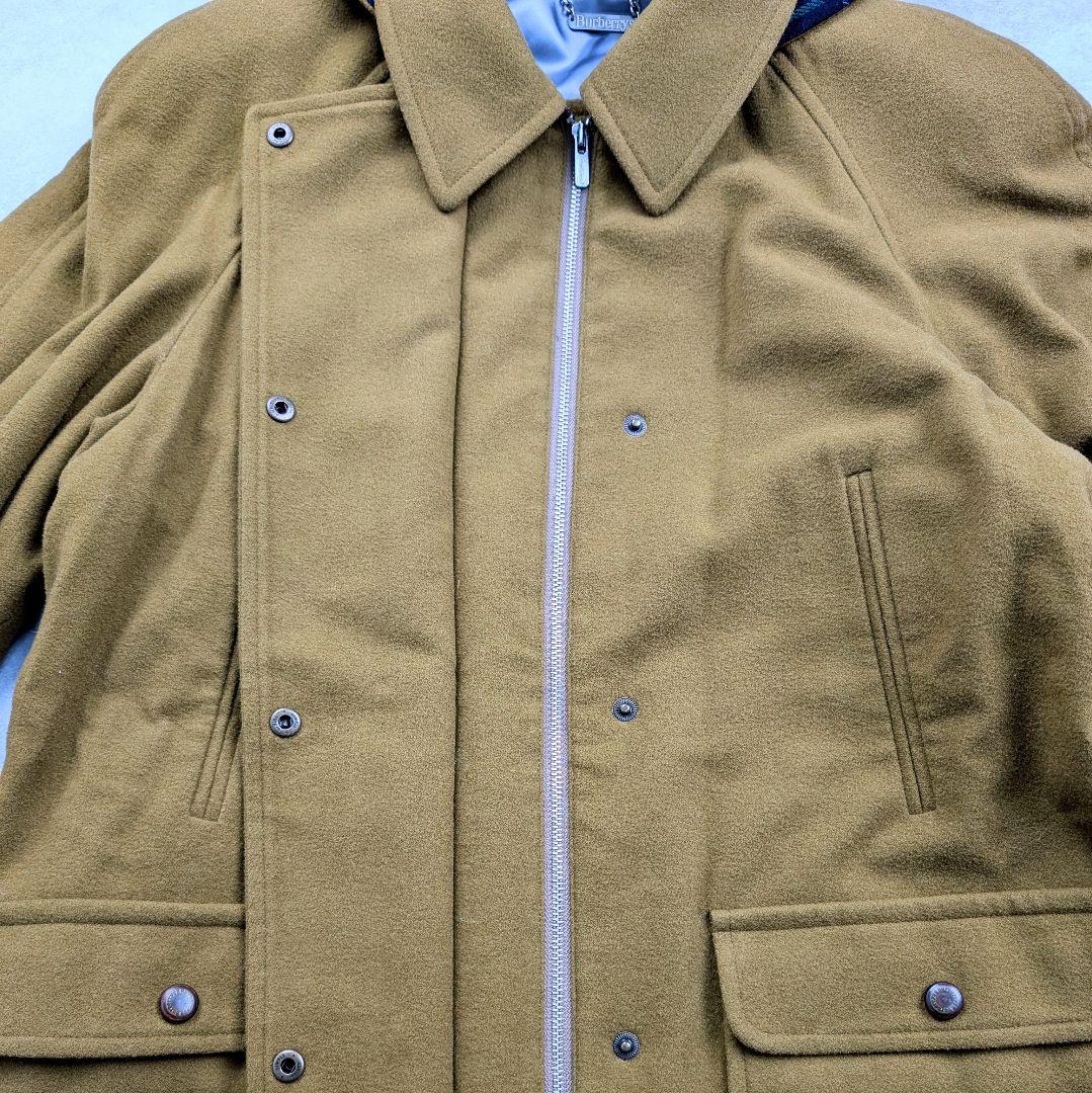 Burberrys バーバリーズ ウールダッフルコート ペンチェック フード付き