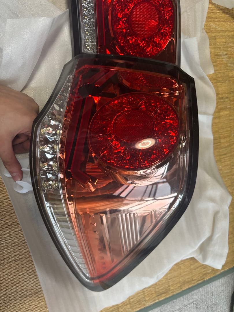 テールランプ　アスリート　4個セット　レッド/クリア912やっさん