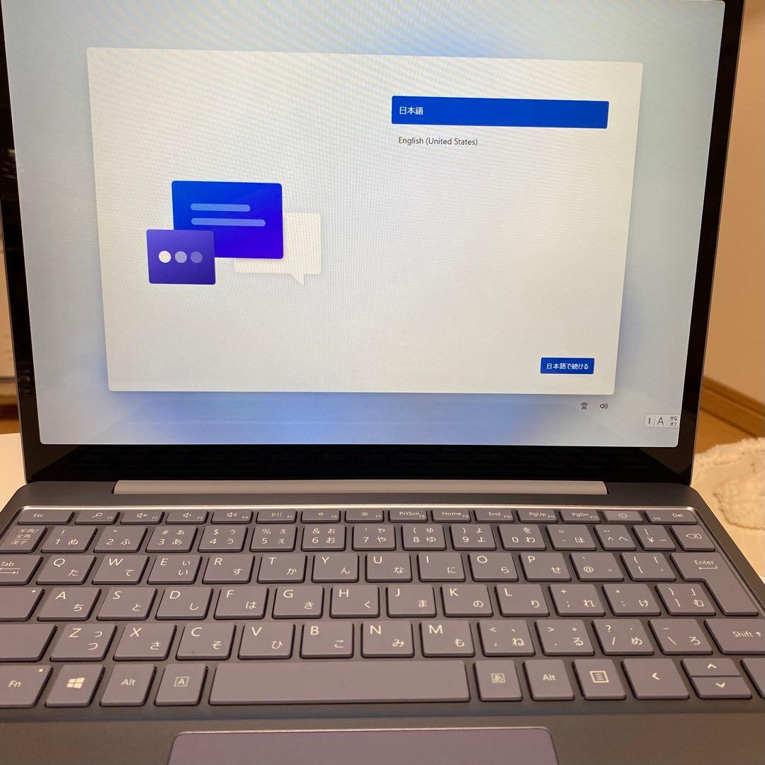 Microsoft Surface Laptop Go アイスブルー THJ-…