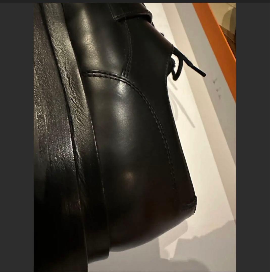 HERMESファースト ケリーローファーブラック39