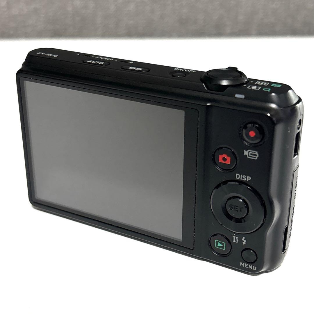 【美品】CASIO EX-ZR20 デジカメ ブラック