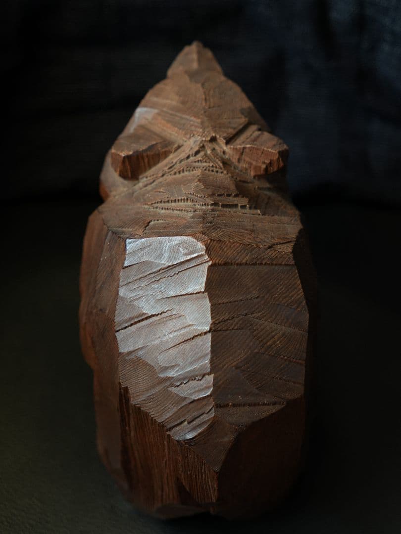 【マッドハニー】柴崎重行 木彫り熊