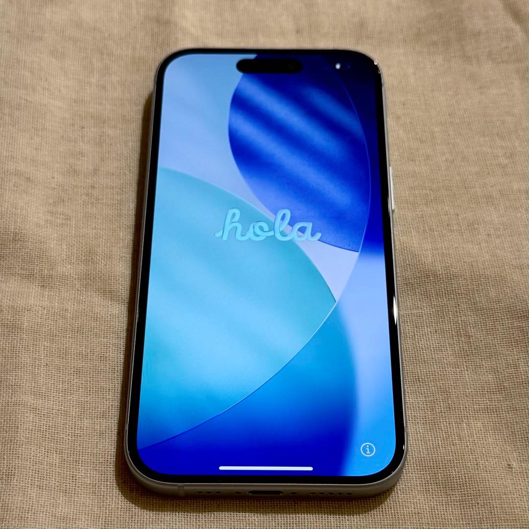 Apple iPhone15 SIMフリー ブルー 128gb