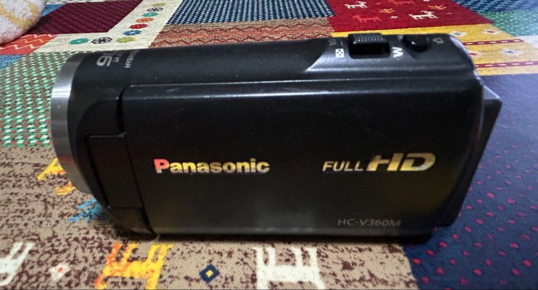 中古Panasonic パナソニックHC-V360Mビデオカメラ動作確認済み