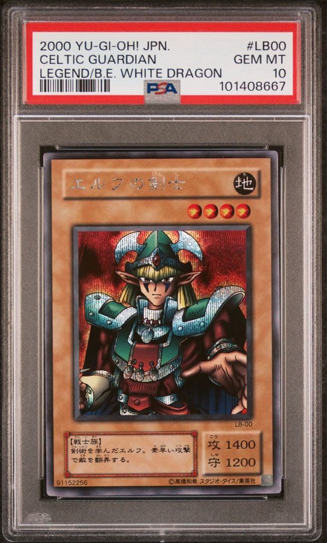 【 鑑定品 PSA10 】 極美品　最安値　世界52枚　エルフの剣士　二期　シク