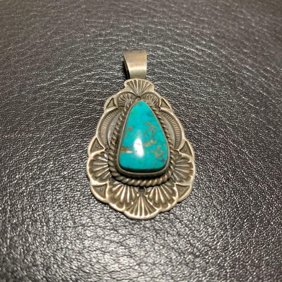GaryReeves ターコイズ ペンダント ナバホ ペンダント