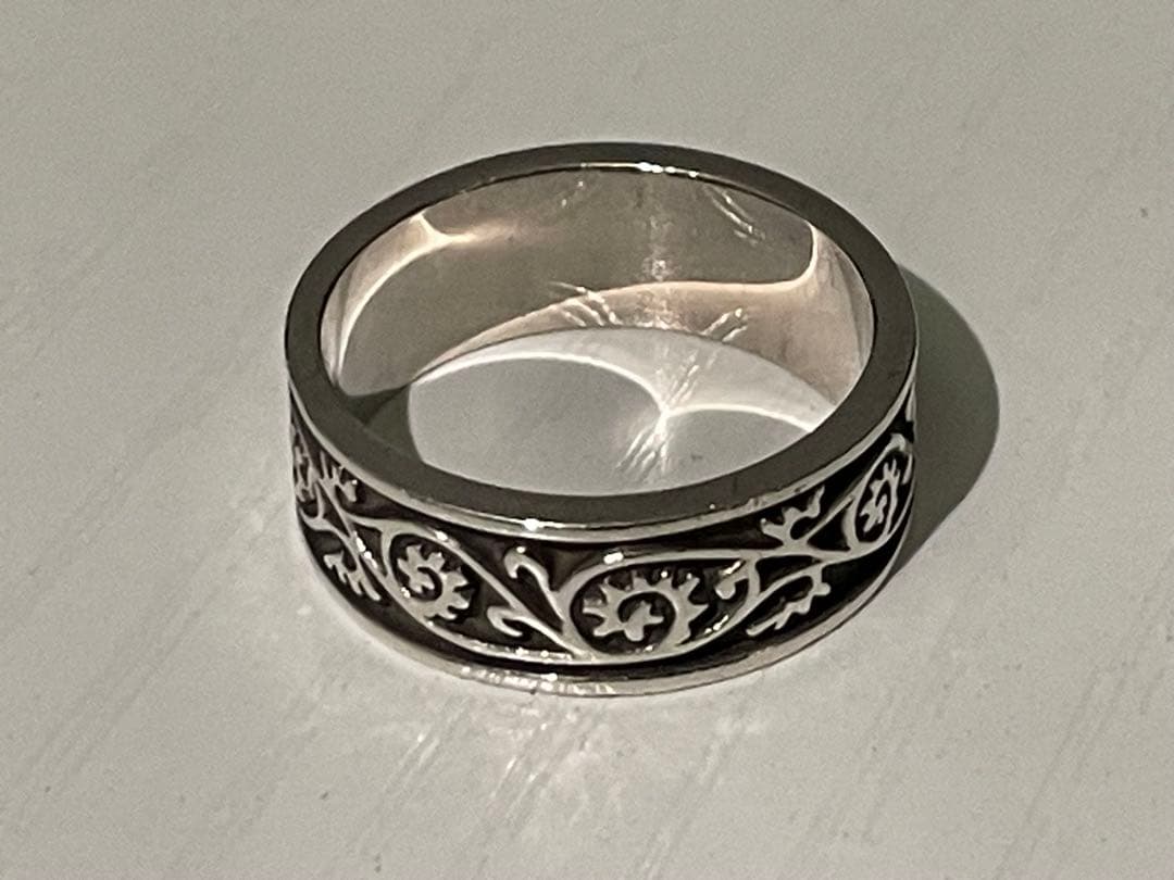 【TK】GARNI VINE PATTERN RING シルバーリング