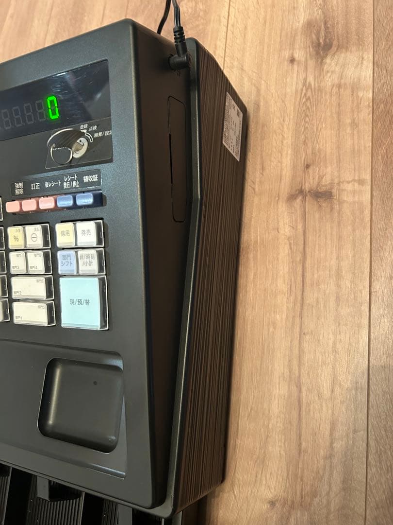 SHARP XE-A147 レジスタ 黒　完動品