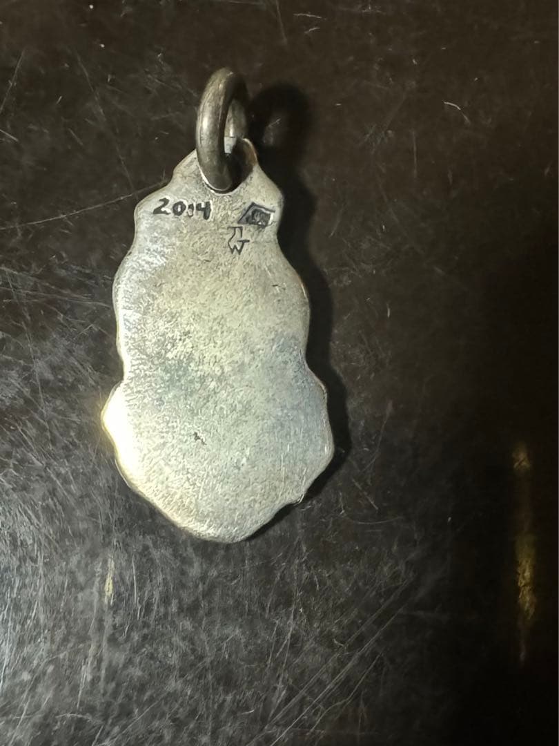 TRAVIS WALKER ダブルクロスドッグタグ　ハンマードTWロゴ　セット