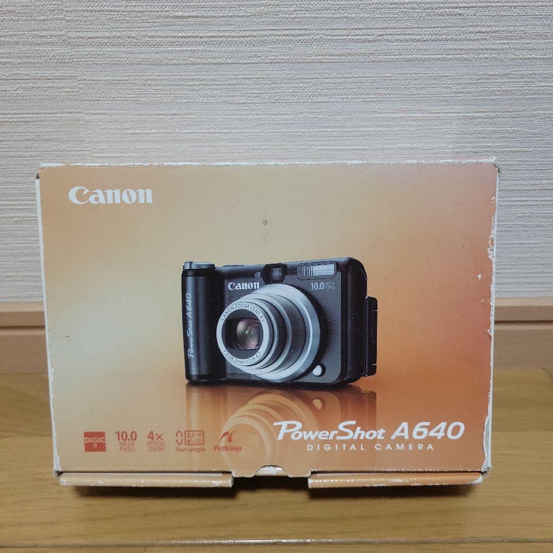 ジャンク Canon PowerShot A640 デジタルカメラ