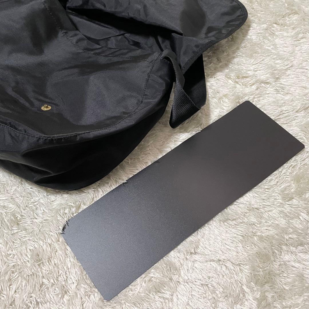 【美品】Herve Chapelier　ショルダーバッグ　黒　メッセンジャー