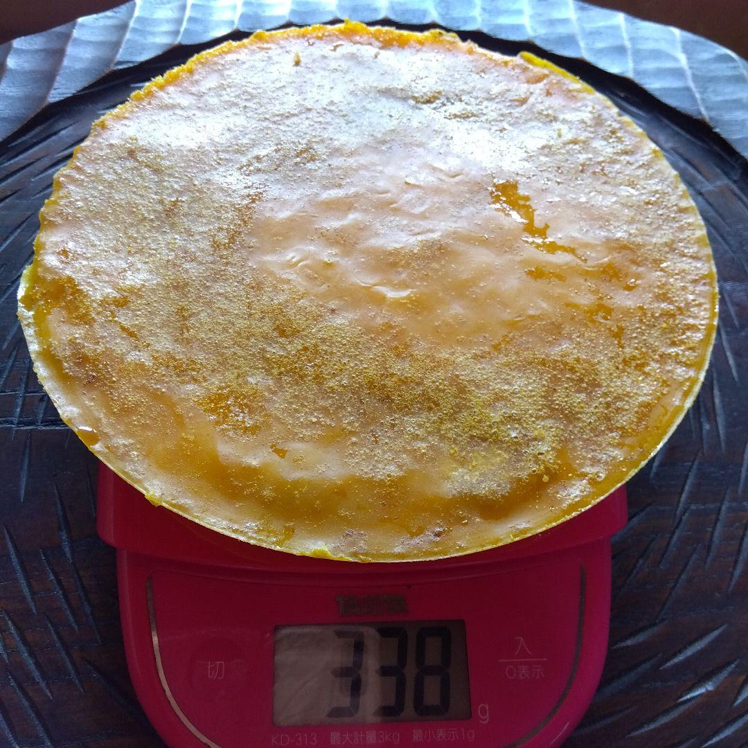 神戸ミツロウ　日本蜜蜂の蜜蝋337グラム